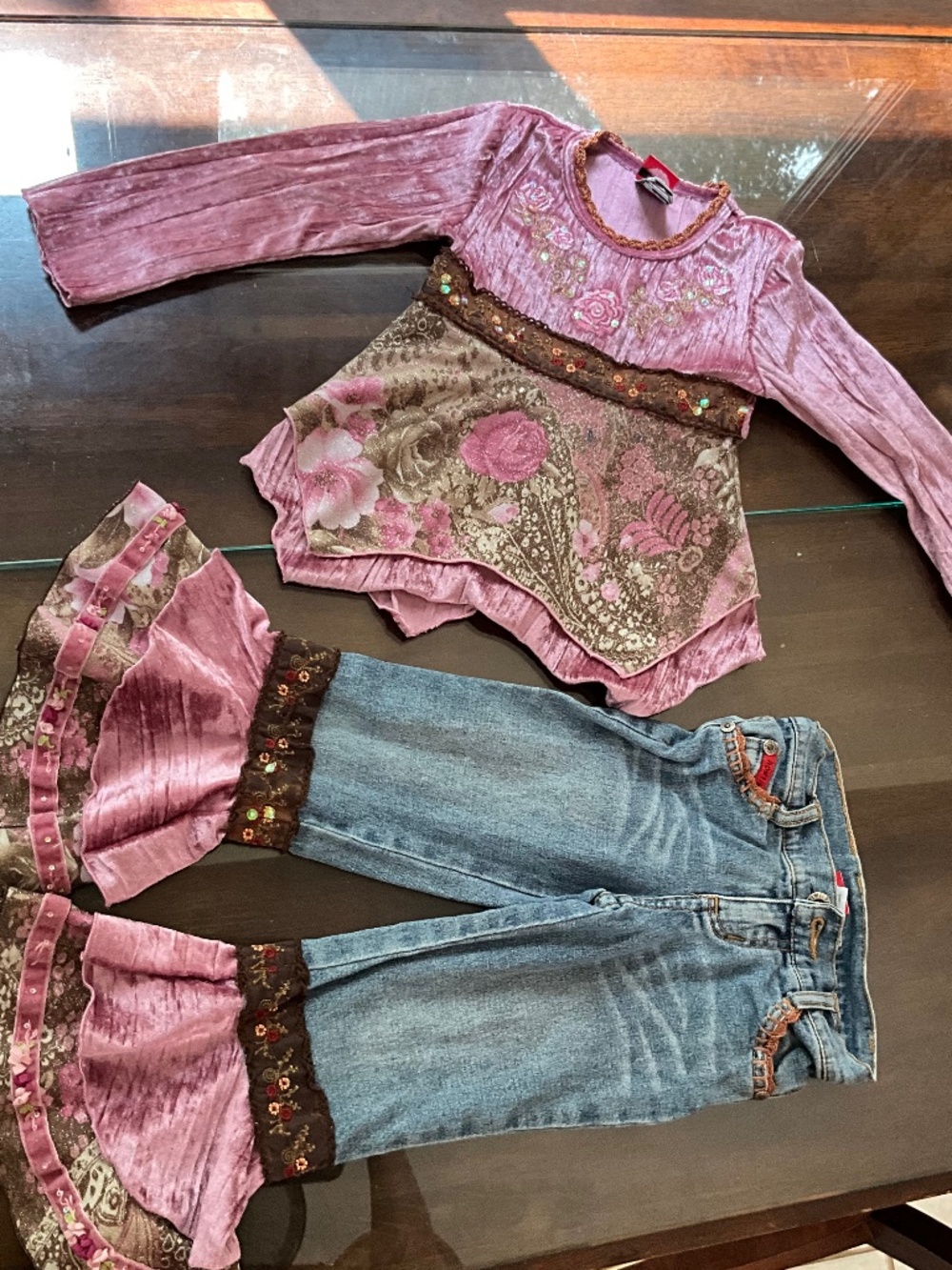 Lipstick Boutique Denim Two Piece
